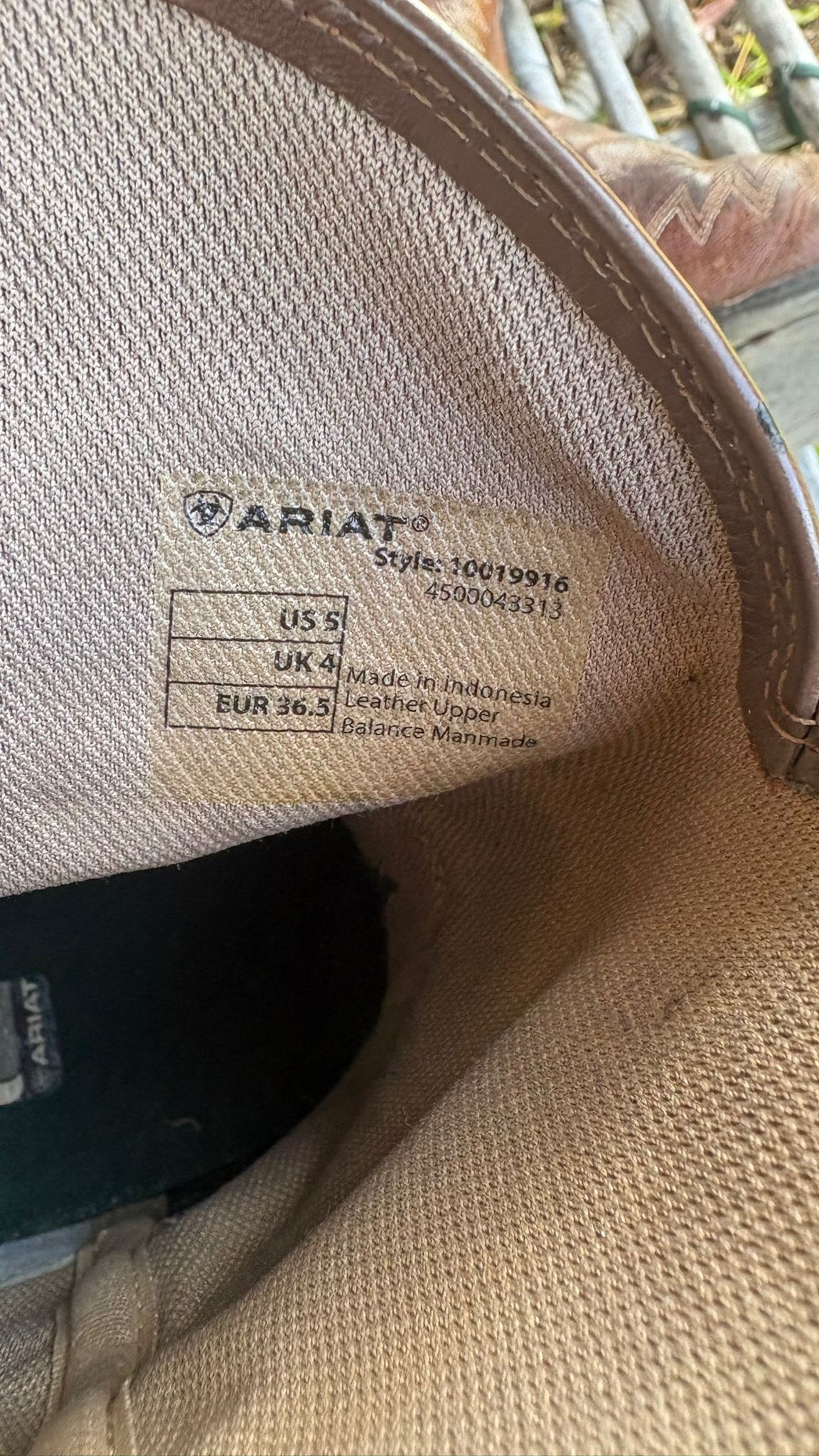 Ariat Western Women's Boots - Size 5 (US)