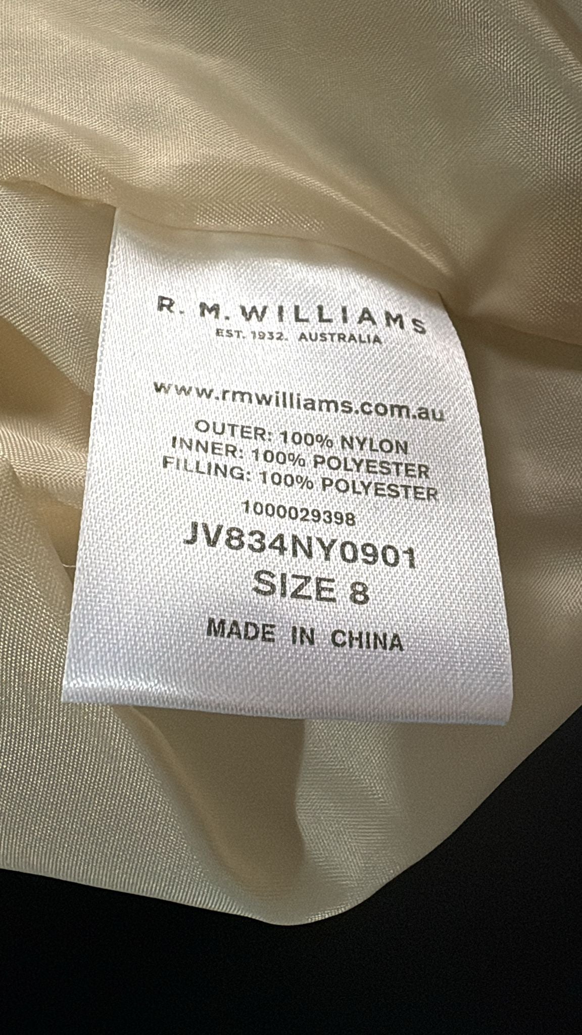 RM Williams Vest - Ladies 8