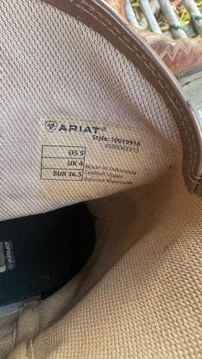 Ariat Western Women's Boots - Size 5 (US)