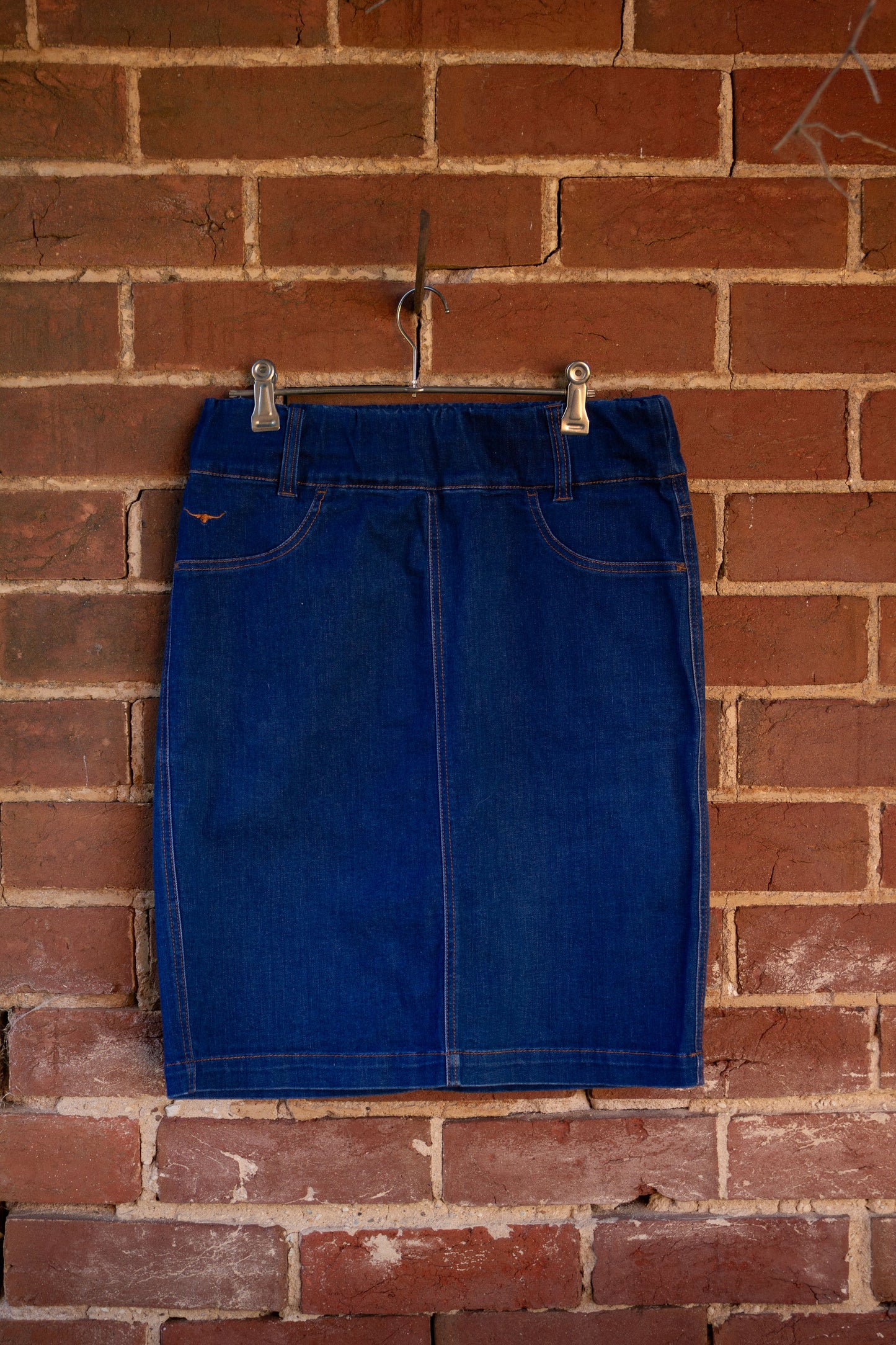 RM Williams Epping Denim Skirt - Ladies 10