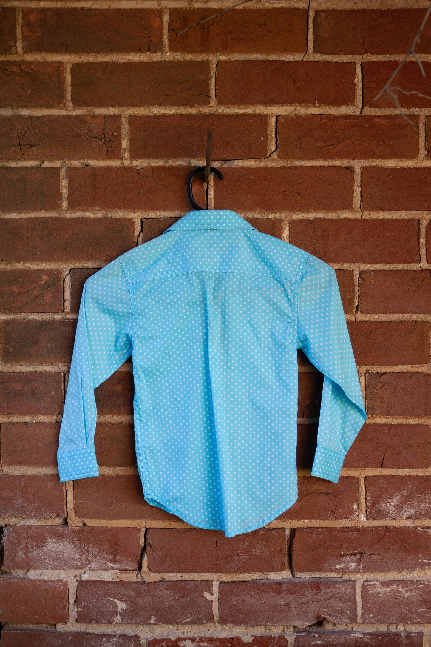 Just Country Harper Shirt - Long Sleeved 3/4 Button - Kids XS (4-5)
