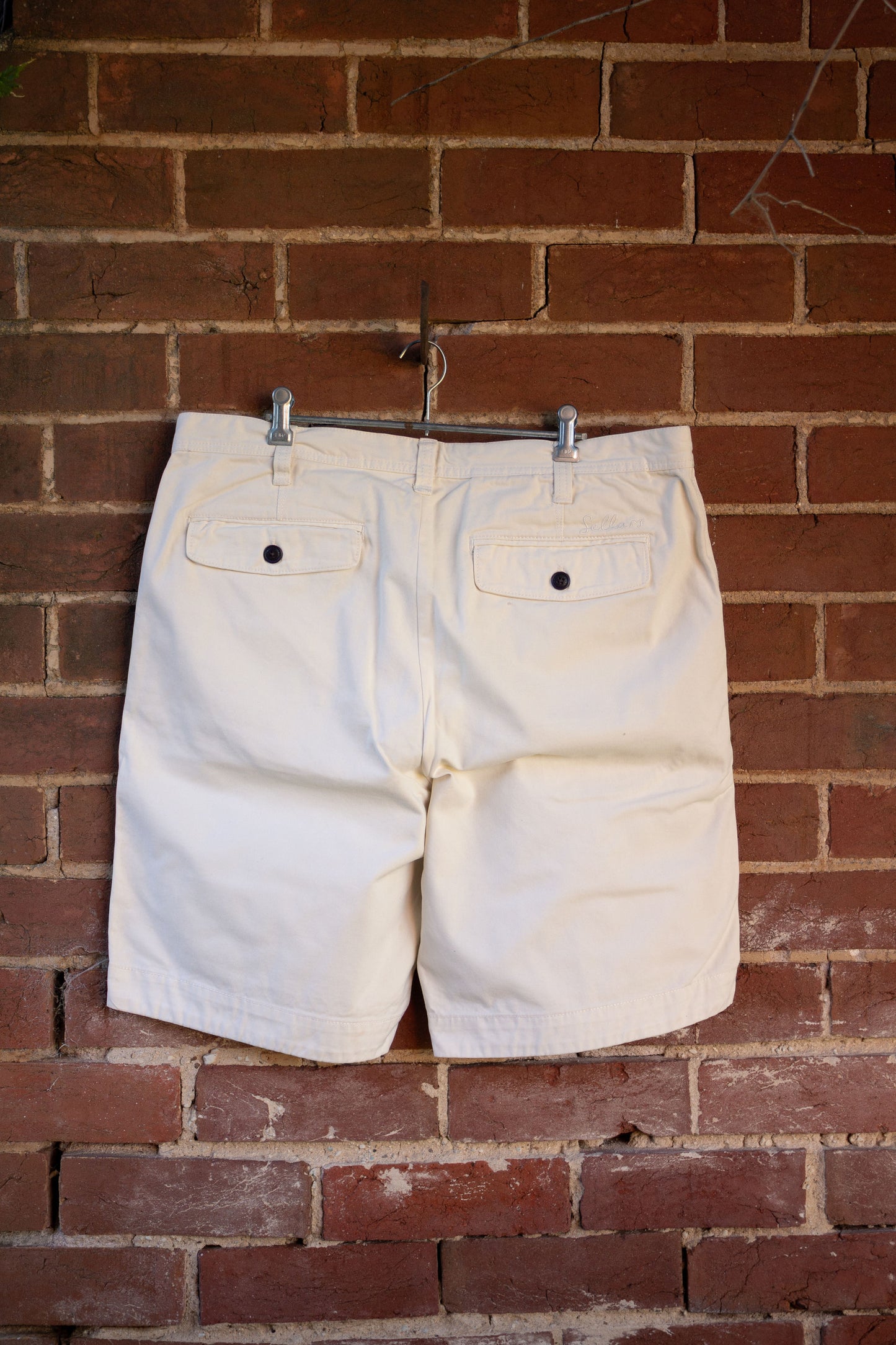 RB Sellars - Cream Shorts - Men's 38