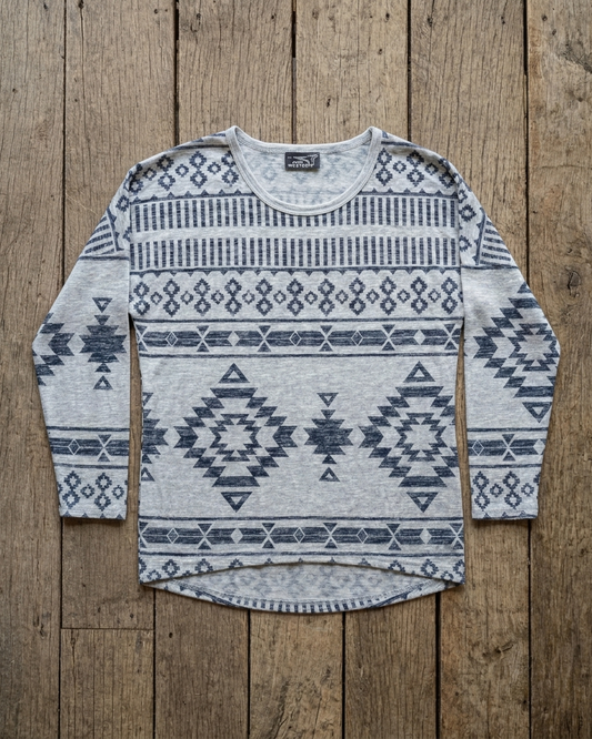 Pure Western Long-Sleeve Top - Ladies 14