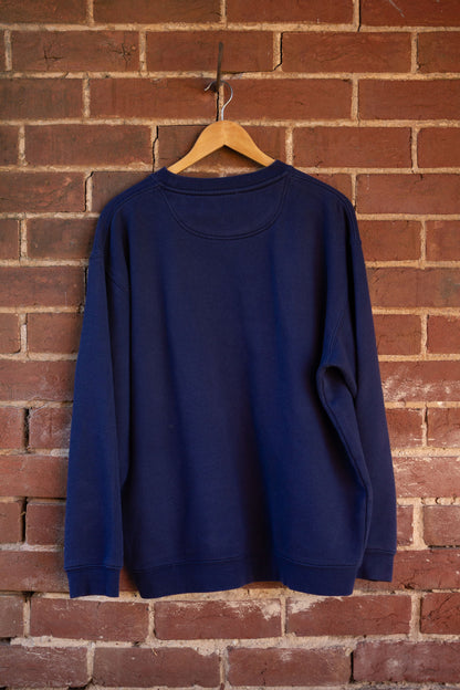 RM Williams - Navy Crewneck - Men's XL