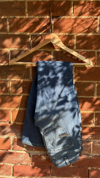 Ariat Rebar Mid Rise DuraStretch Riveter - Boot Cut Jean - Ladies 25R