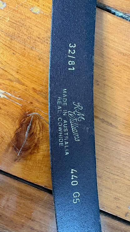 RM Williams Belt - Ladies 32