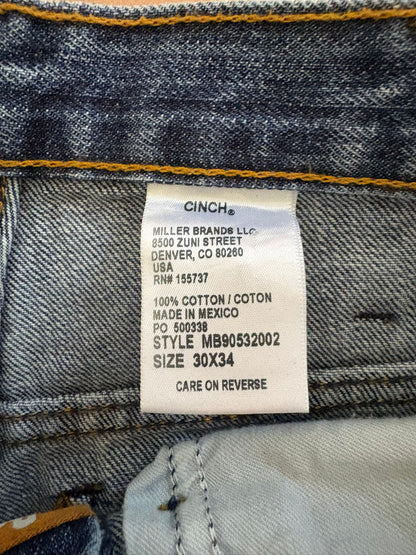 Cinch Bronze Label Slim Fit Jean - Men's 30x34
